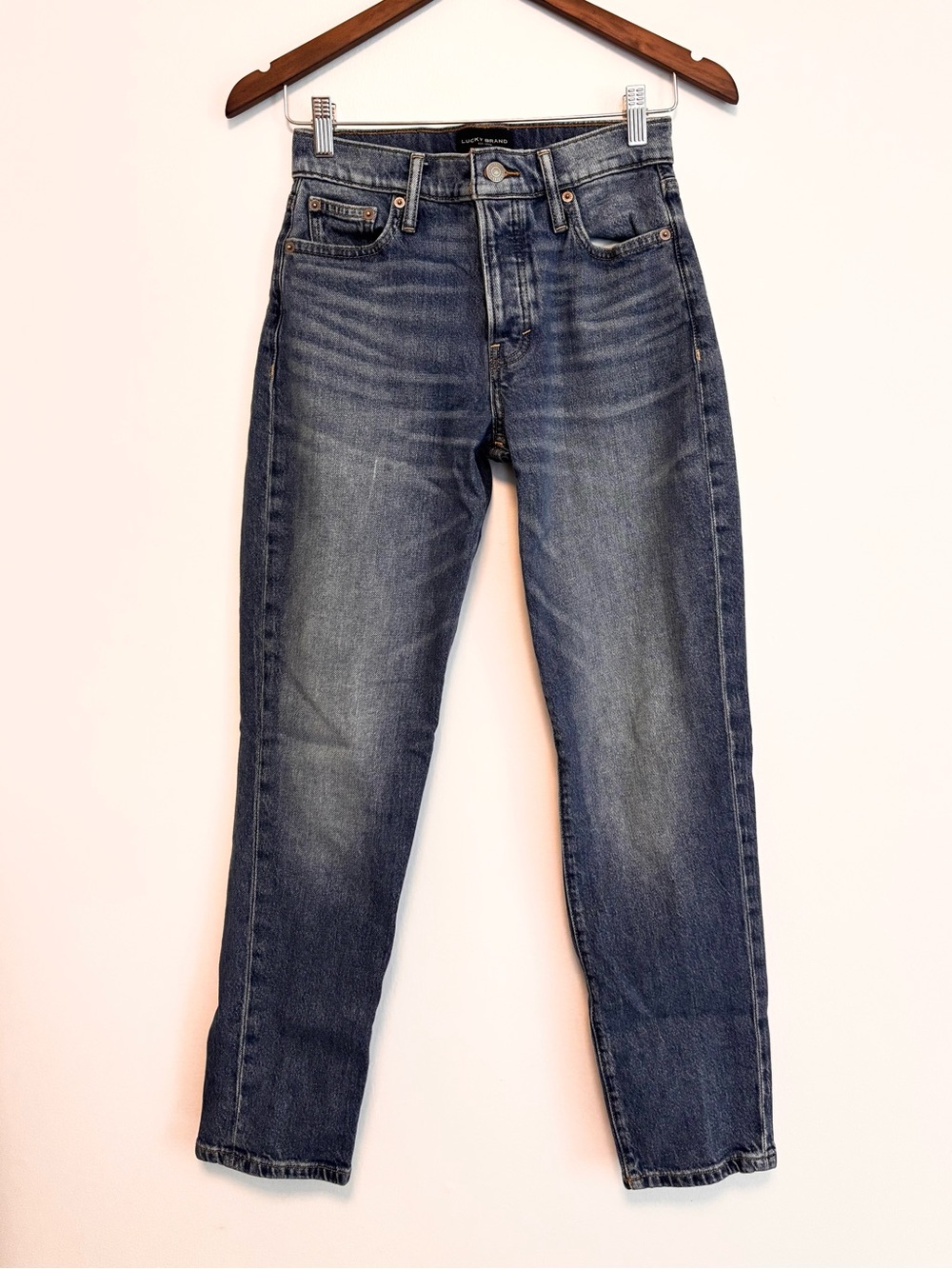 Lucky Brand Drew Mom Jean Button Fly 25